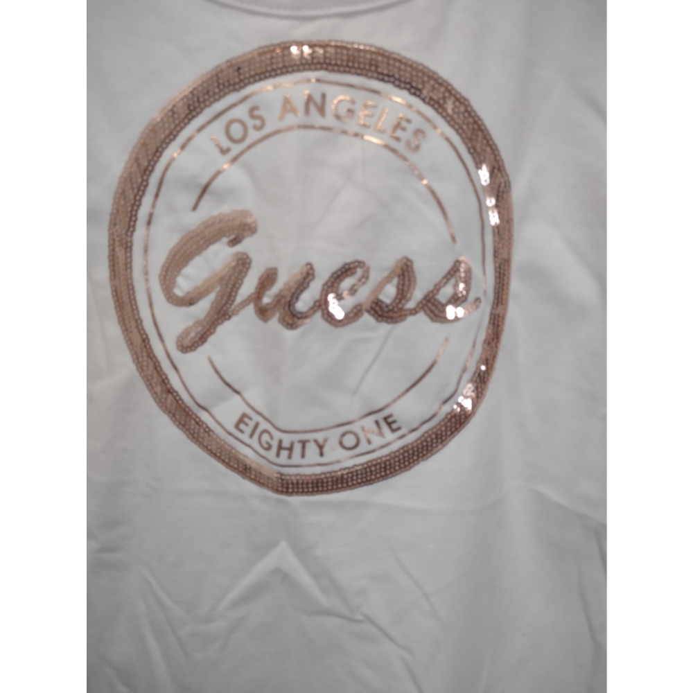 GUESS Gold Logo Tank Size Medium New - Picture 6 of 7